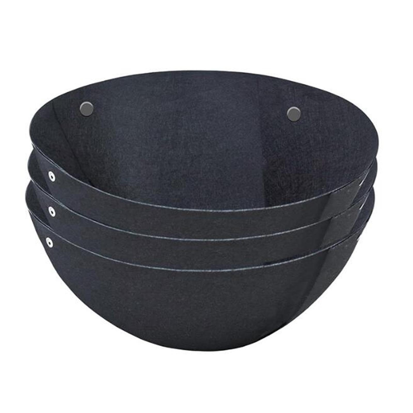 3 Pieces Felt Hanging Planter Liner Hanging Basket Linings Simple Decorative Planter Liner Replacements for Outdoor Balcony, S