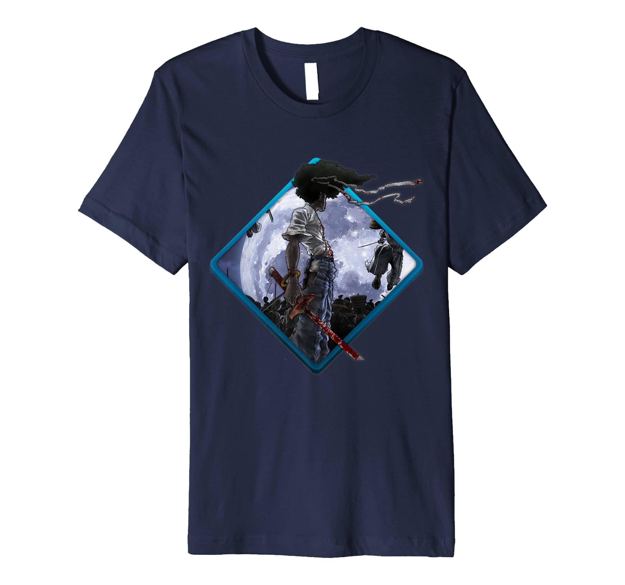 Amazon.com: Afro Samurai Revenge of Kuma Premium T-Shirt