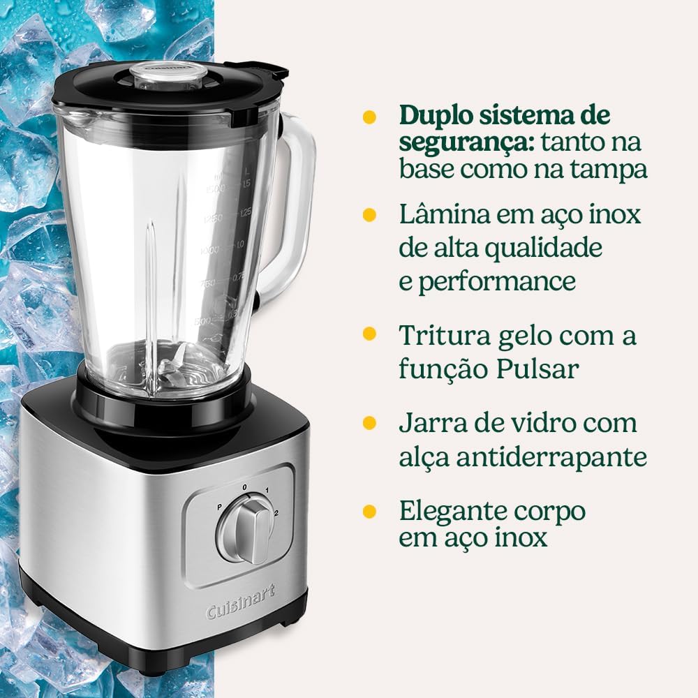 Cuisinart Smart Power Blender components and features