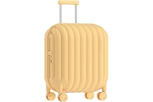 20-Inch Carry On Luggage with Bread Design