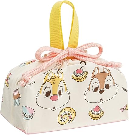 Amazon Co Jp スケーター 子供用 お弁当 巾着袋 チップ デール スイーツ ディズニー 日本製 Kb7 A ホーム キッチン