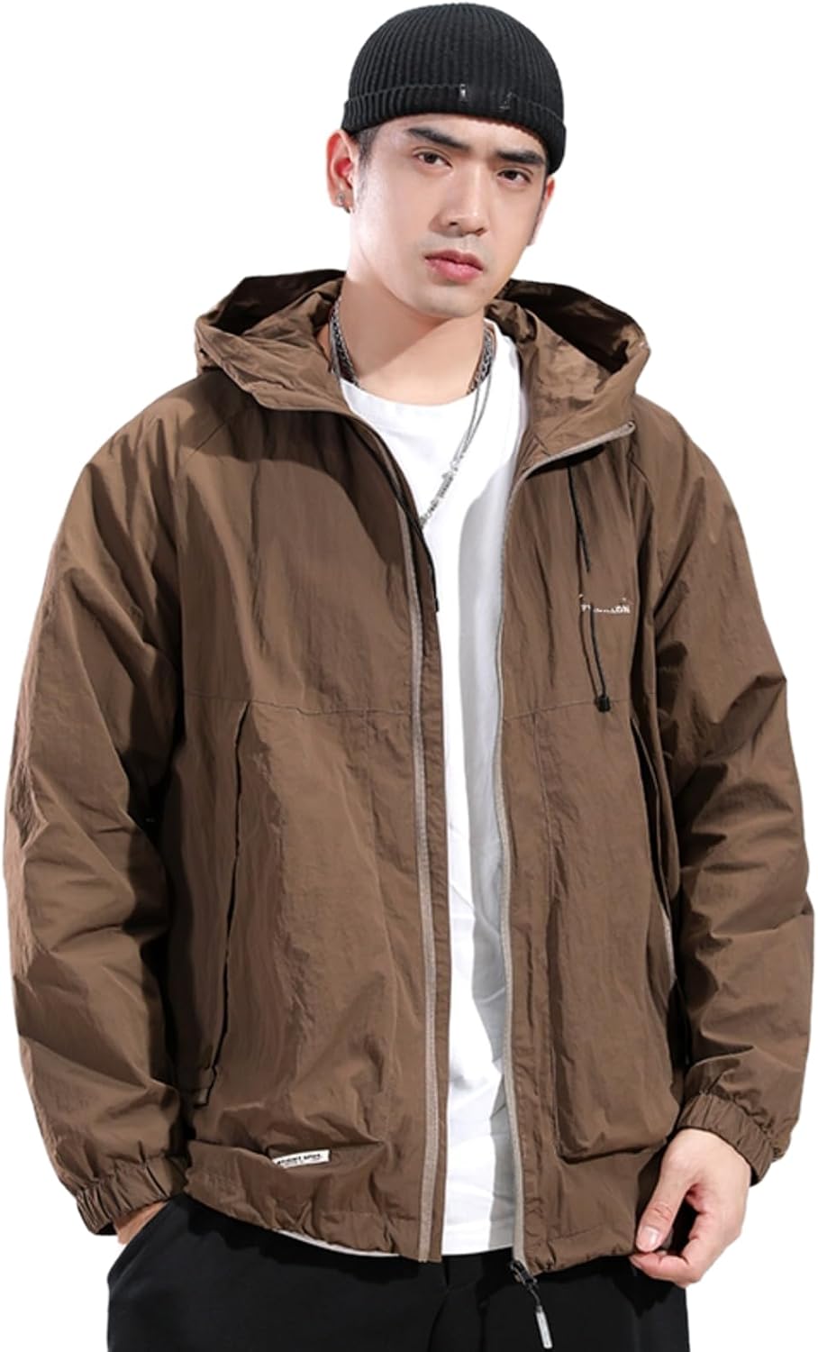 Japanese Style Workwear Jacket for Men, Spring and Autumn Military Style Pilot Jacket