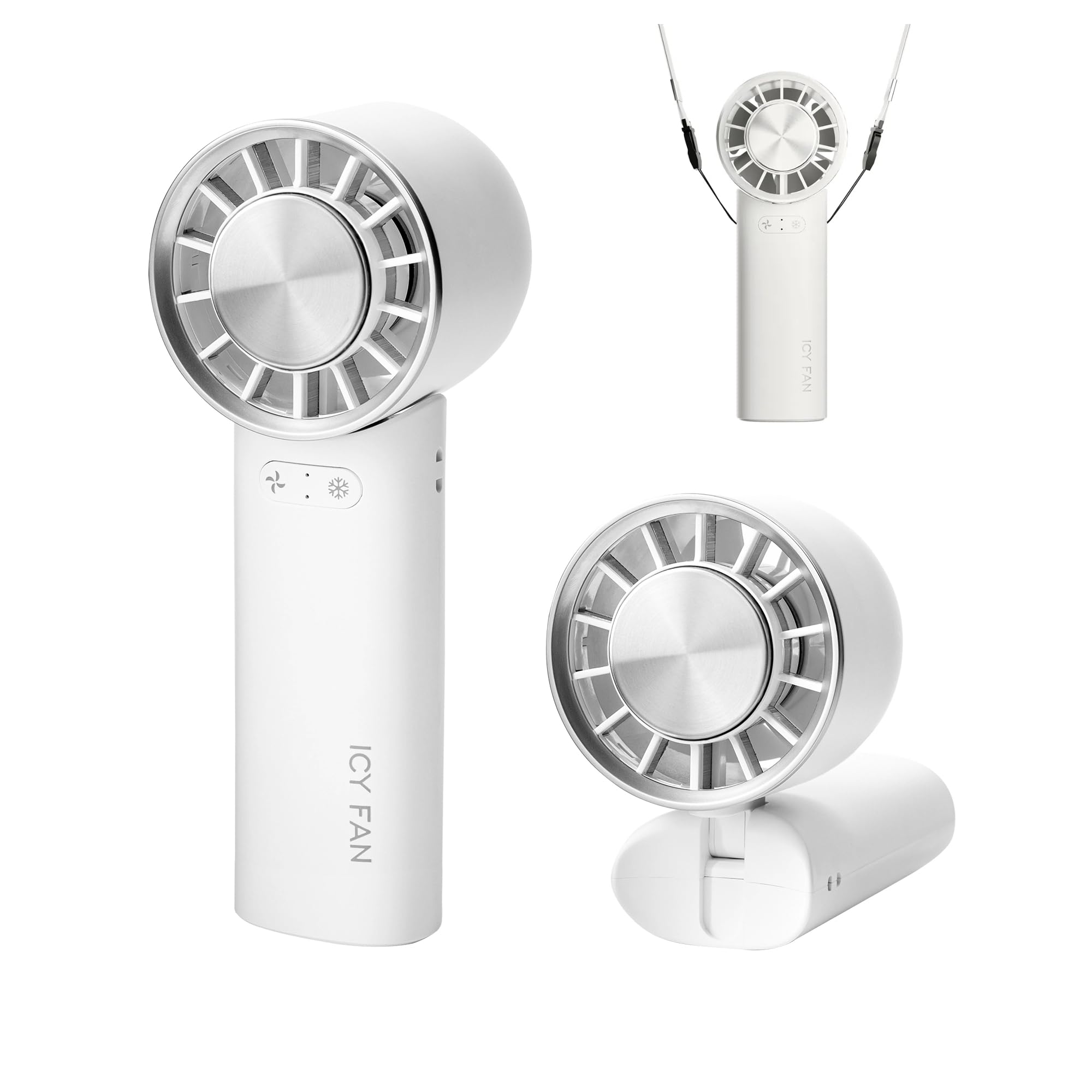 Amazon | 【1秒冷感・実証済み-19 ℃】 ハンディファン 冷却