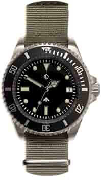 本日最終値下げ】MWC 自動巻きダイバーズウォッチ ブラックストライプ