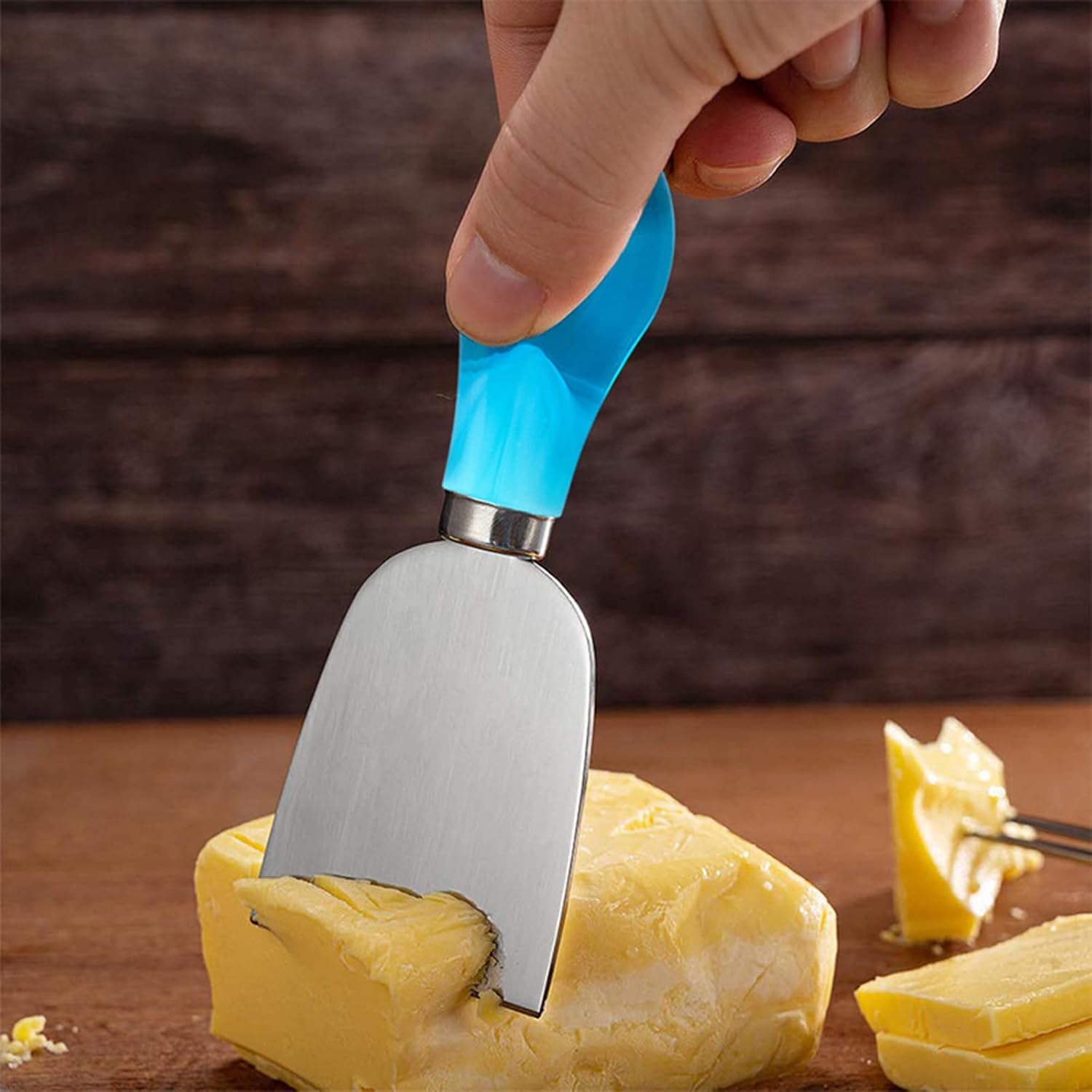 Charcuterie Board Resin Knife Base Collection, 3Pcs Handle with 5Pcs Blade Resin Mold (3 PCS Mold)
