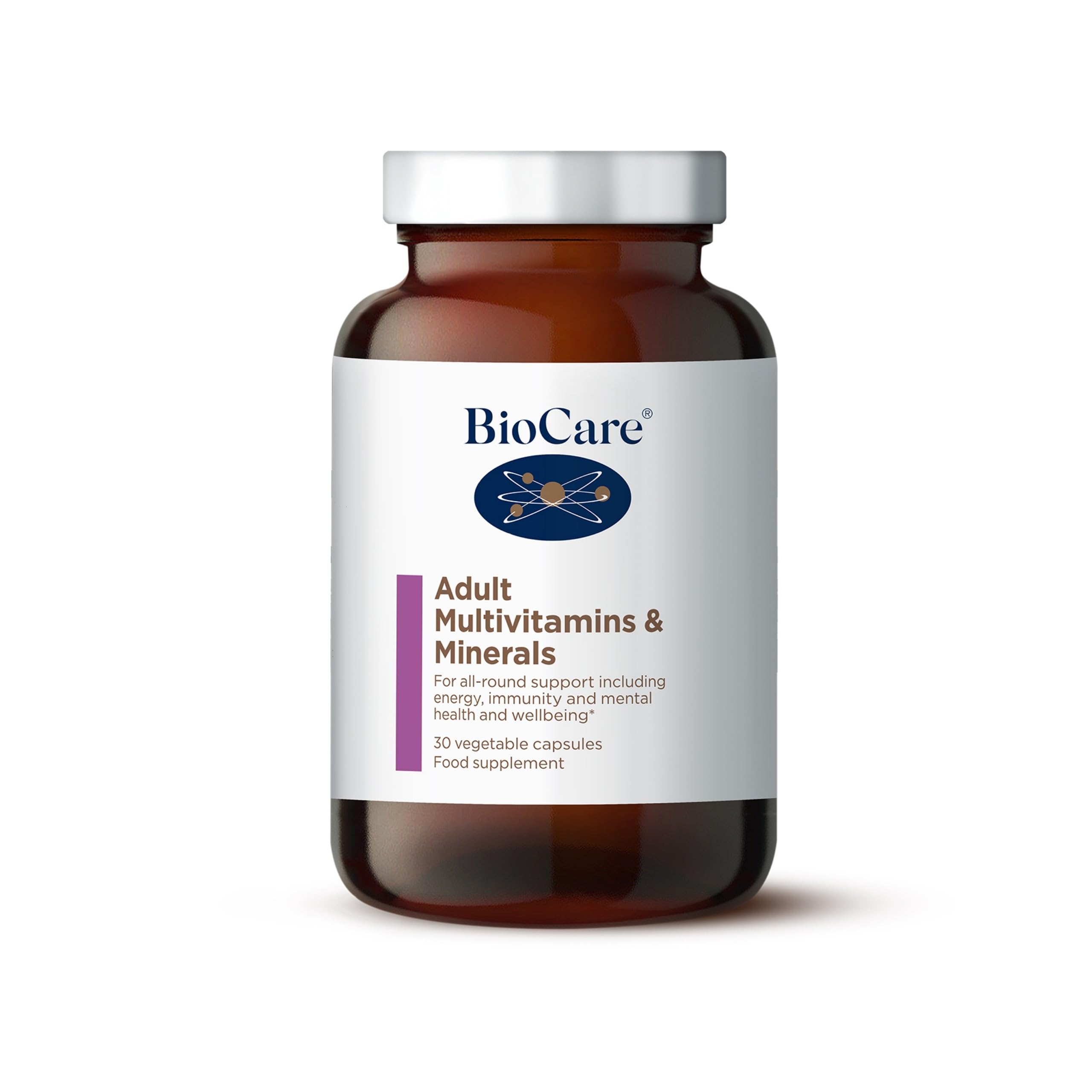 BioCare - Adult Multivitamins & Minerals - with Vitamins, Folate, Zinc, and More - 30 Capsules