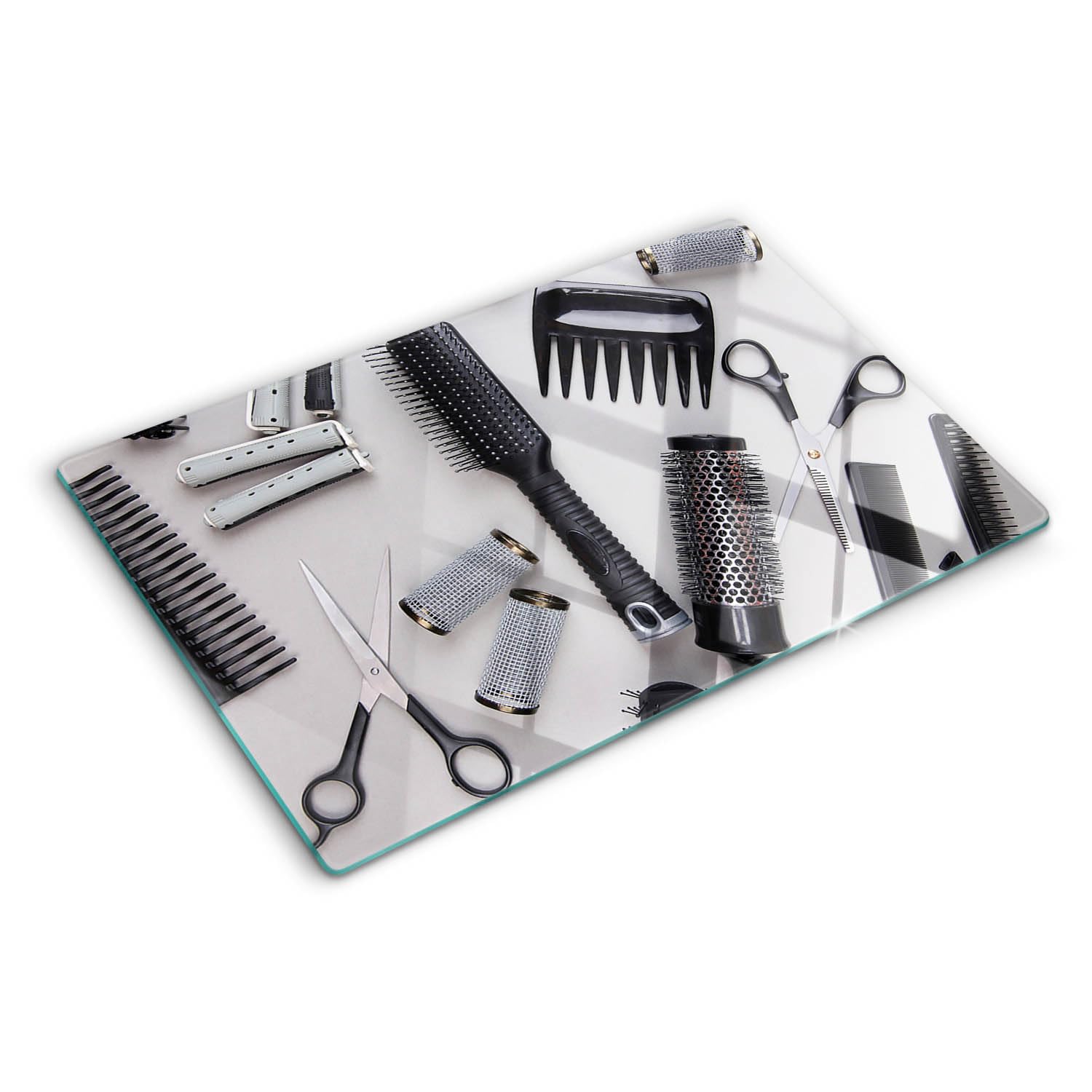 Planche de protection grand format 80x52 cm antidérapante pour plan de cuisson
