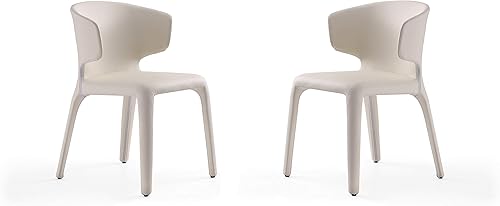 Miniatura 10 de Manhattan Comfort Conrad - Silla de comedor de tweed/metal de 17,3 pulgadas, color trigo (juego de 2) Trigo,Negro -,Crema,Gris,Saddle,NEGRO