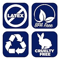 Vista 7 de 100 cubiertas de sonda para termómetro de oído, filtros de lente, tapas de repuesto compatibles con todos los modelos de termómetro Braun, fundas