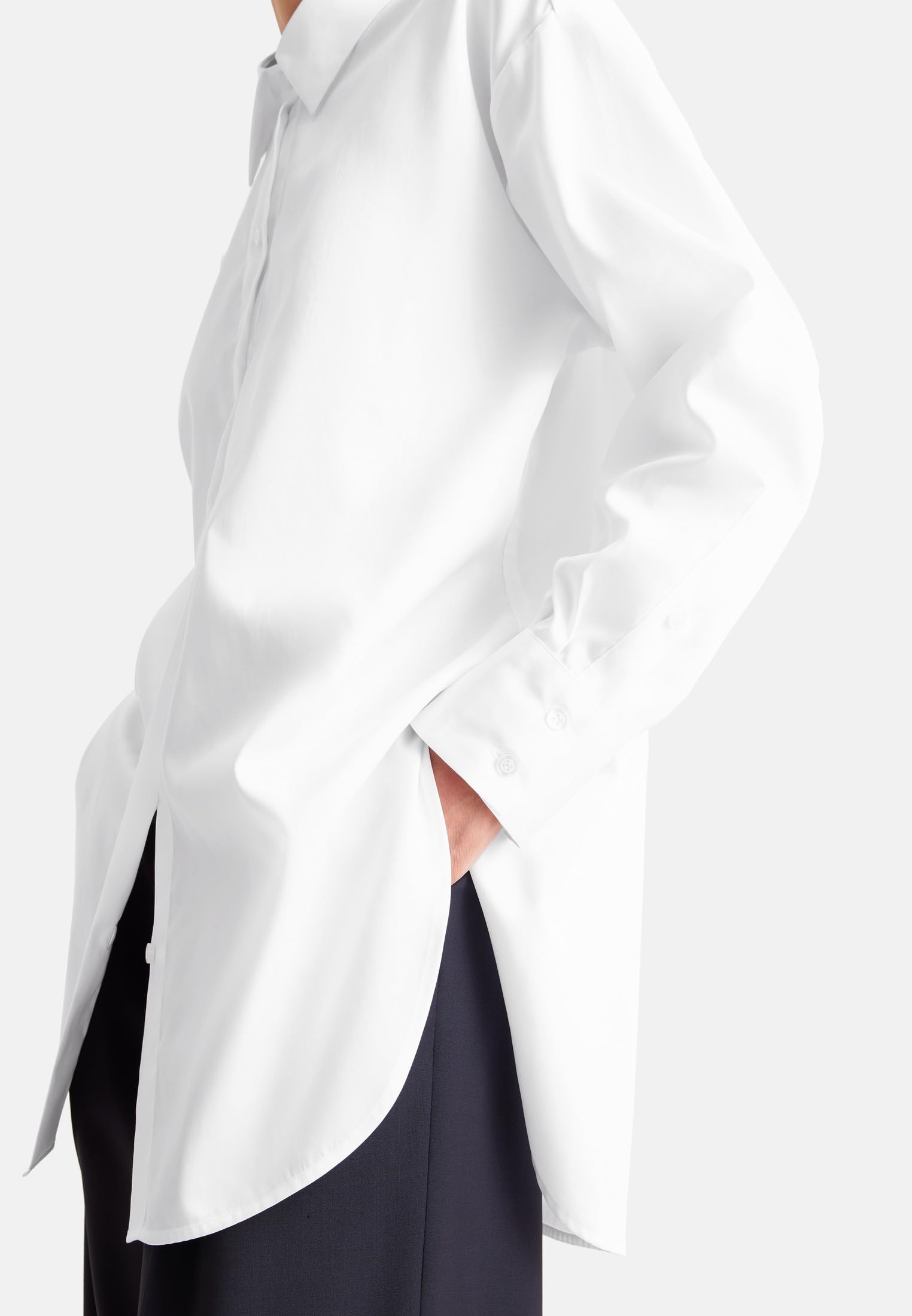 Seidensticker Oversized Fit Langarm Oversizebluse Blusas Mujer