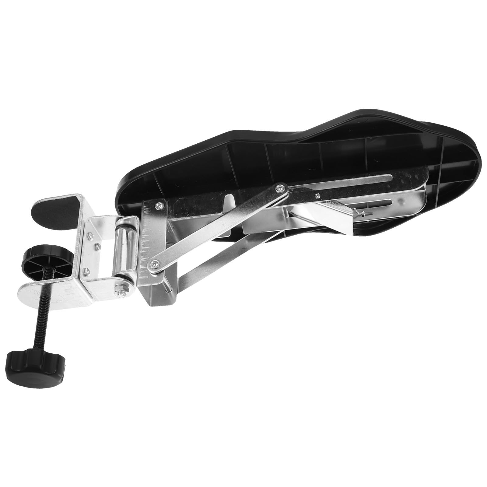 Reposabrazos Plegable Ergonómico para Escritorio de Computadora, para Muñeca, Extensible sin Perforación, para Oficina, Hogar y Uso Portátil