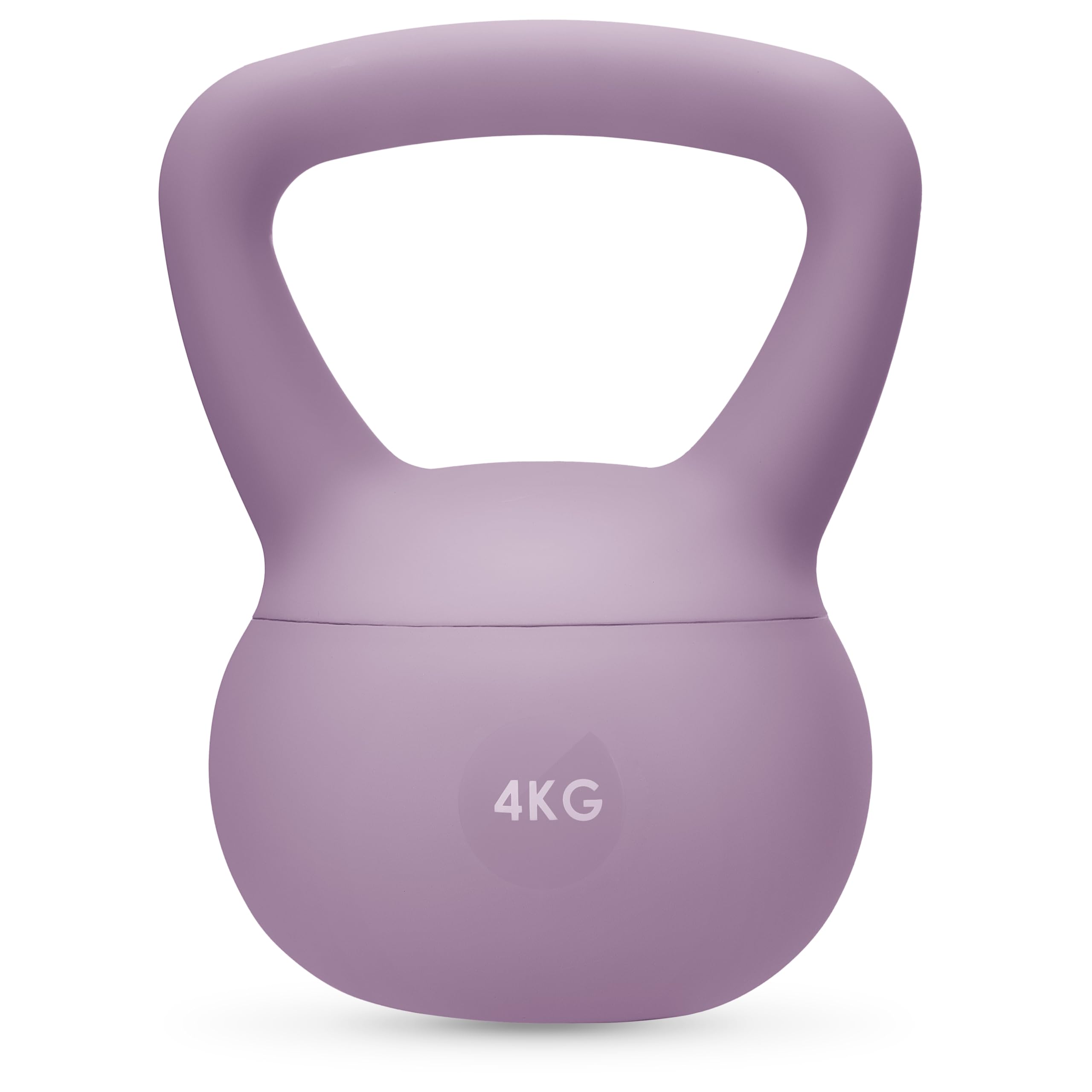 Gymtek® Weiche Kettlebell 4 kg, Handeln für Frauen - 4kg Kugelhantel - Kettlebell Soft, Gewichte Hantel, Kugelgewicht, Home Gym Equipment, Fitness, Krafttraining, Sport Geräte für Zuhause