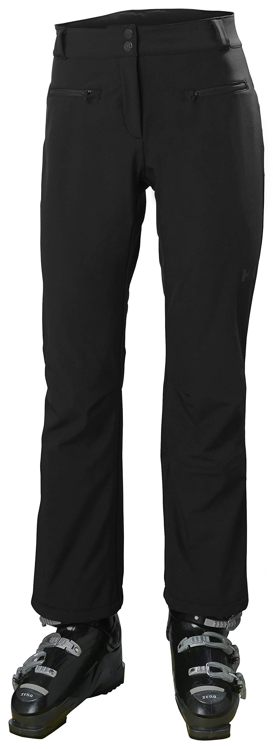 Helly-Hansen Bellissimo 2 Ski Pants - Women's Insulated Skiing Pants, Waterproof, Breathable, Adjustable Waist, 990 Black - Small