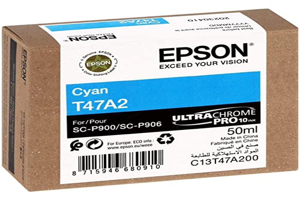 Epson T47A2 ink cartridge 1 pcs Original Cyan