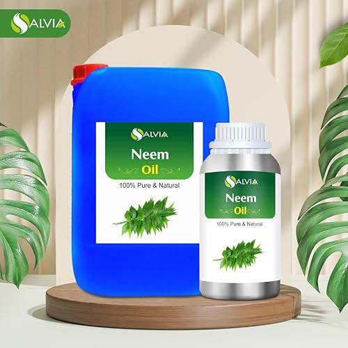 Miniatura 2 de Aceite esencial de neem (Azadirachta Indica)  Aceite esencial 100% puro y natural sin diluir para aceite de grado terapéutico, 169.1 fl oz