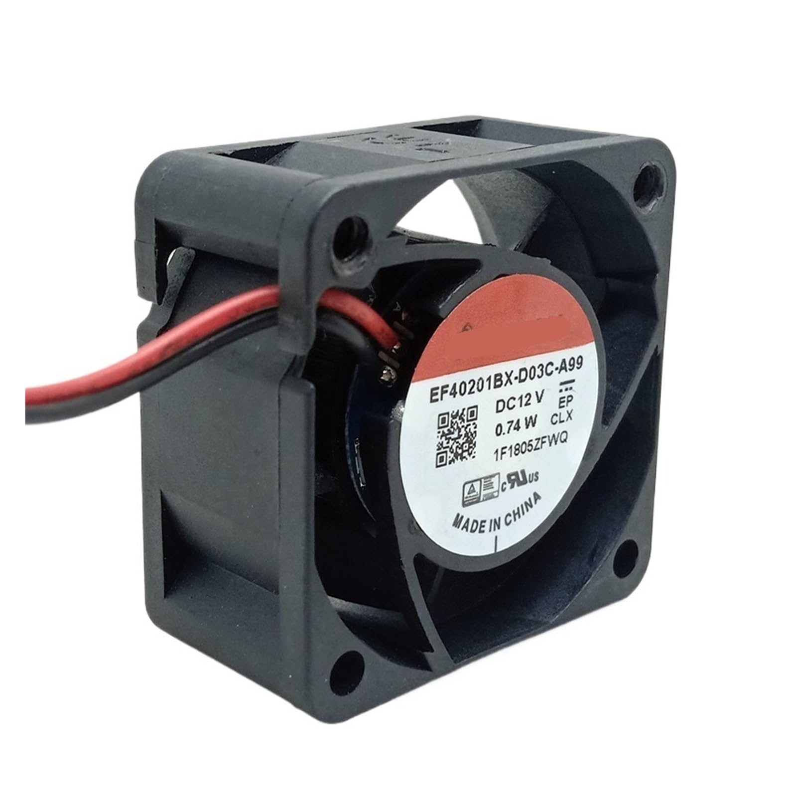 PEQYUACTE 4cm 4020 12V 0.74W Double Ball Fan ef40201bx-d03c-a99 Cooling Fan