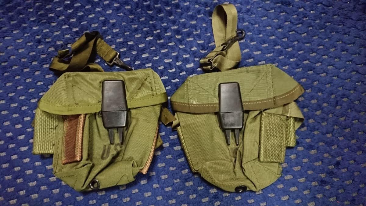 ベトナム戦争 M 16用マガジンポーチ　実物 ベトナム戦 M14/M16マガジンポーチ