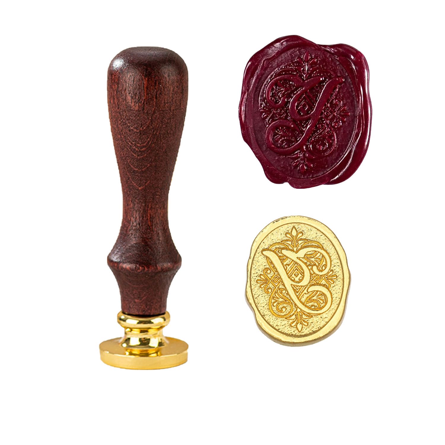 TBXqian Initial Letter Sealing Wax Stamp
