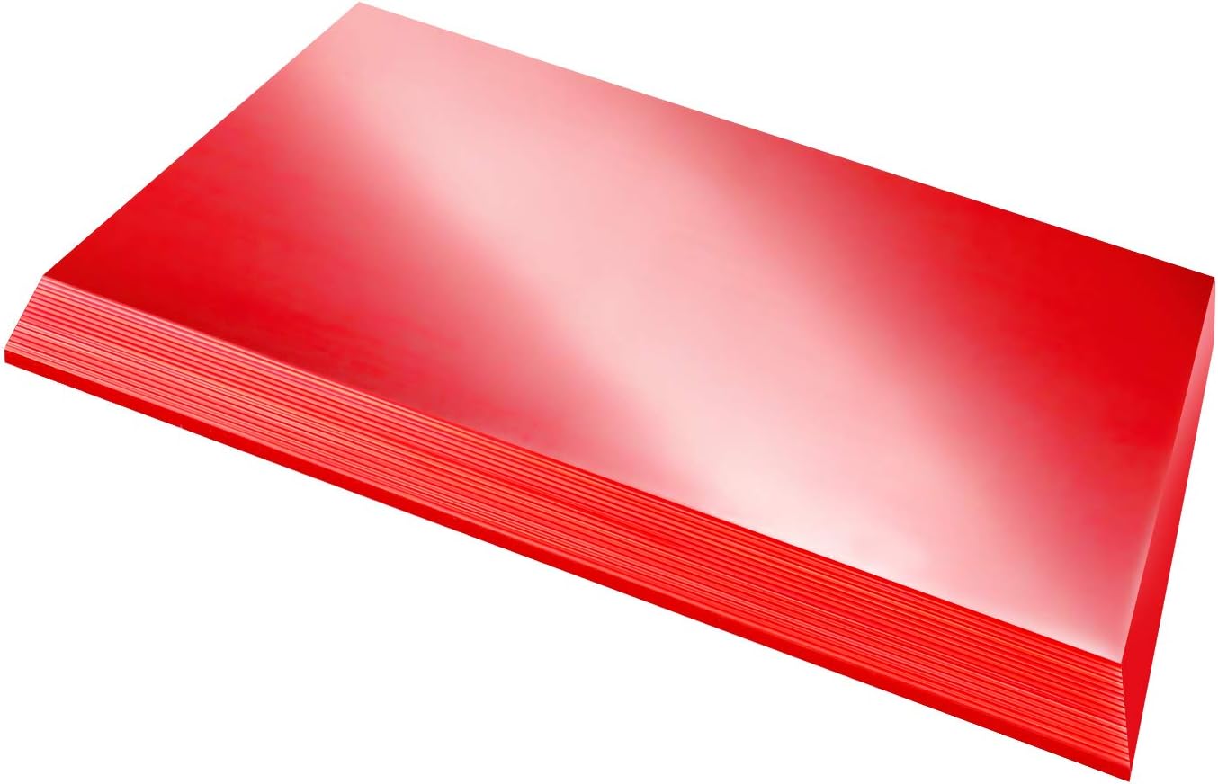 VViViD Soft Silicone Rubber Wet-Apply Squeegee for Paint Protection Film, Window Tinting & Vinyl Wrap Installation (Red Cropped Blade - 1 Pack)
