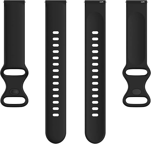 Miniatura 3 de E ECSEM Compatible con Amazfit GTS 4 mini/4/3/2/Smartwatch pulseras de 0.787 pulgadas (0.787 in) de liberación rápida de silicona multicolor