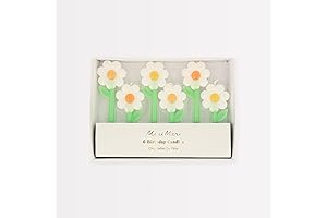 Meri Meri Daisy Candles: A Luminous Floral Delight