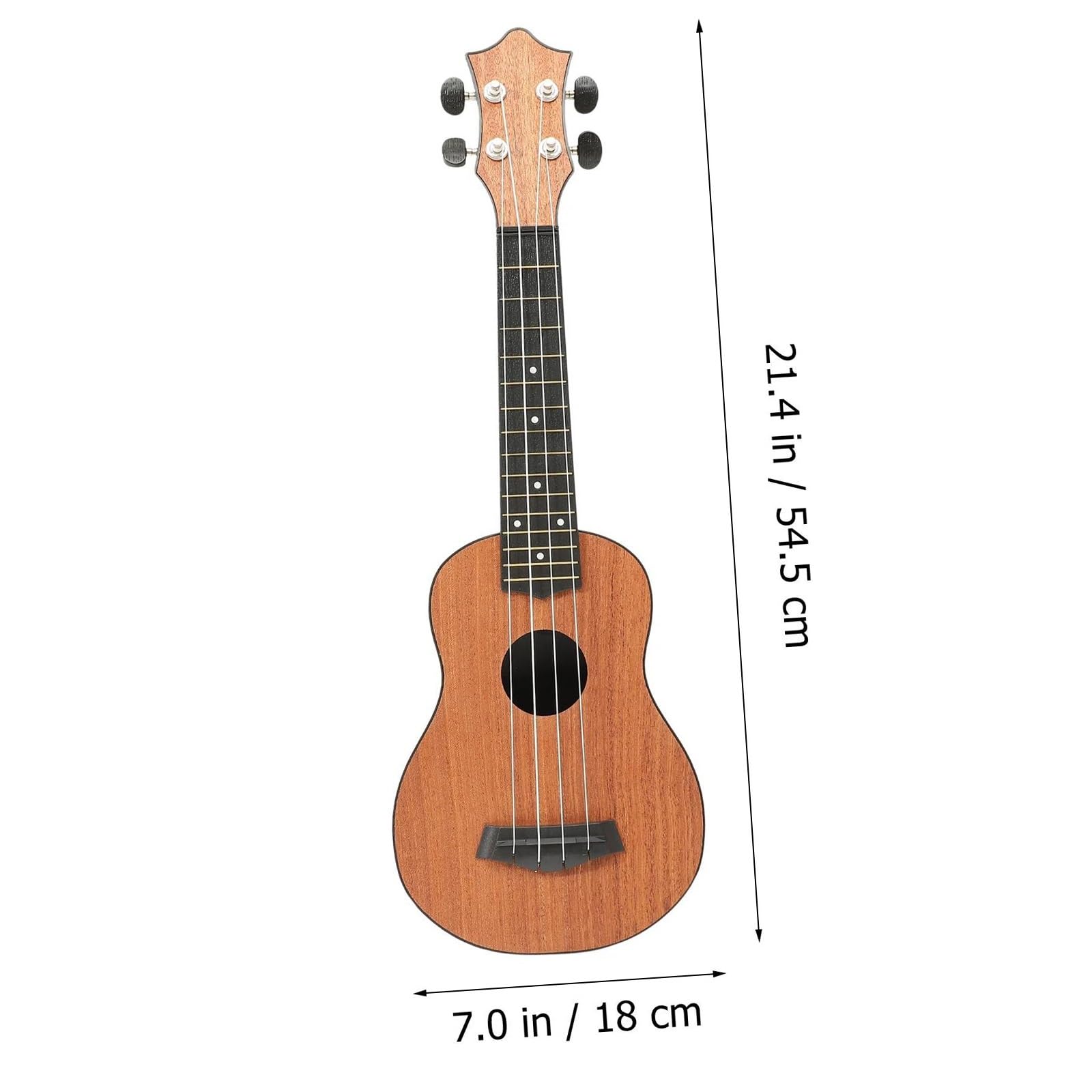 Ozdoby na instrumenty muzyczne Ukulele 21 cali drewniany instrument muzyczny dla początkujących