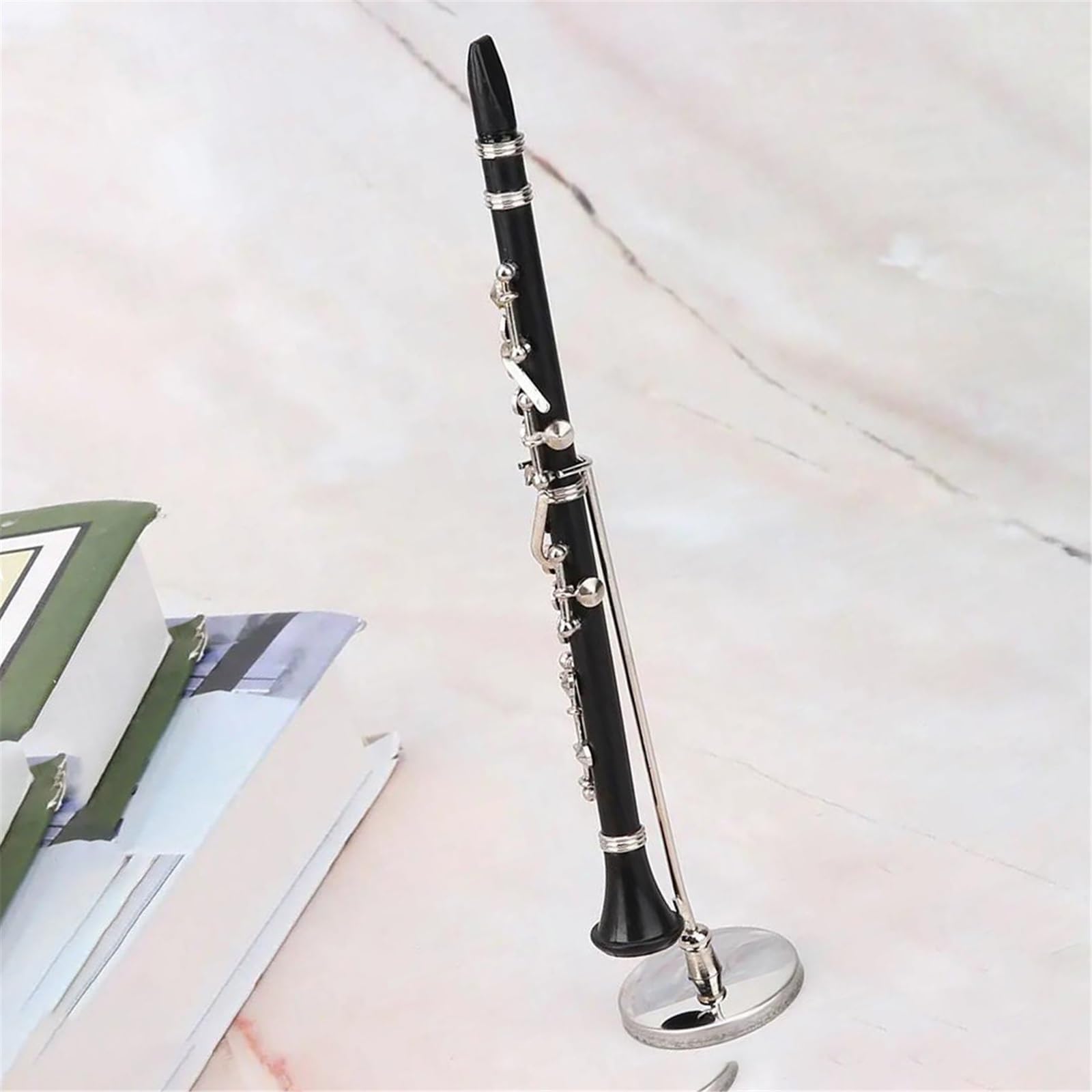 Ozdoby na instrumenty muzyczne Miniaturowe ozdoby instrumentów muzycznych w kształcie klarnetu