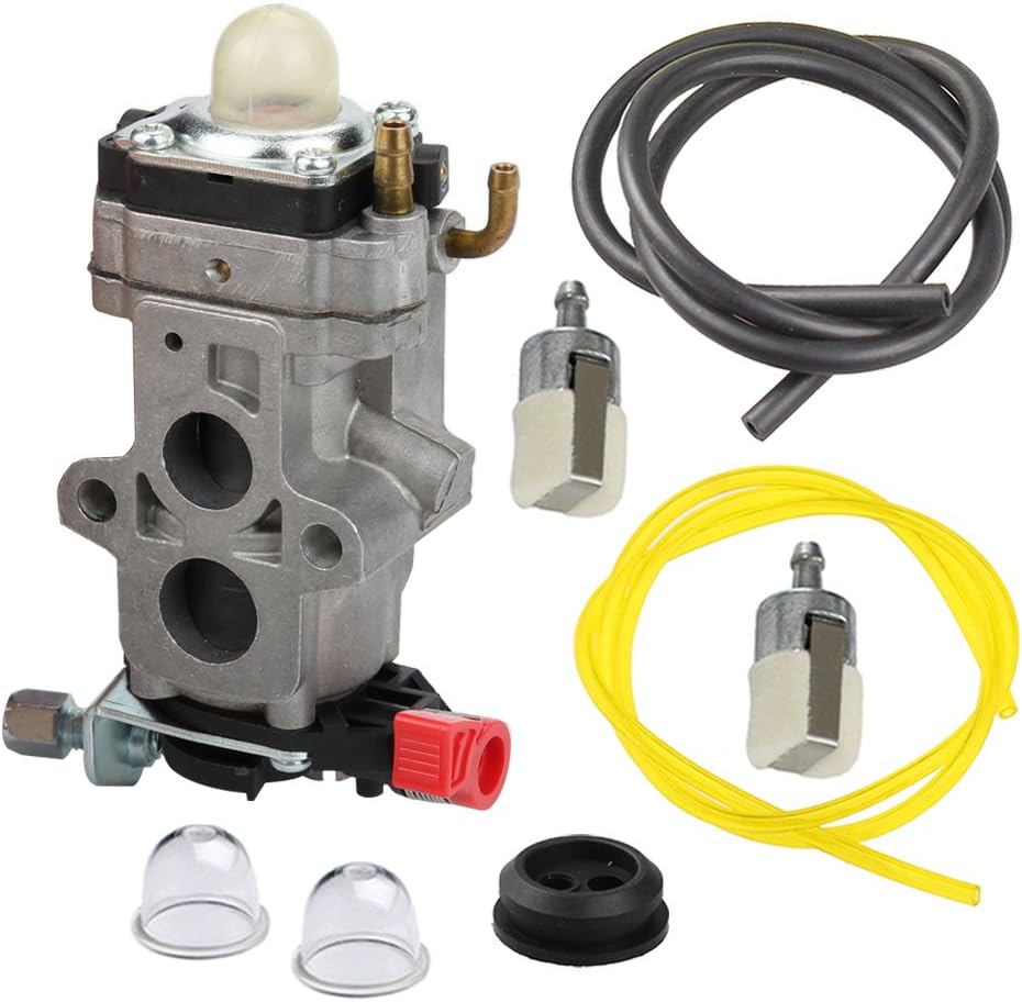 Panari Carburetor + Fuel Line Filter for RedMax EBZ7100 EBZ7100RH EBZ7100CA EBZ7100RHCA EBZ7150 EBZ7150RH Backpack Leaf Blower