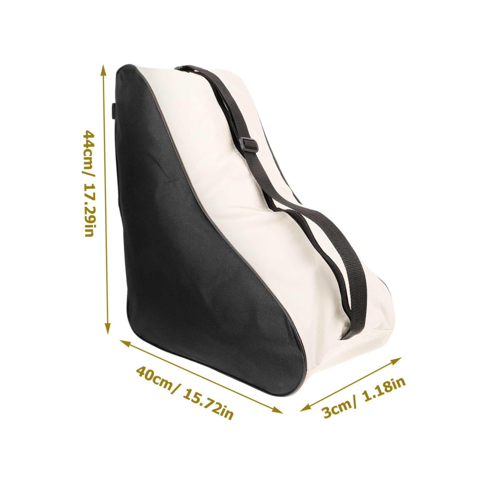 Mipcase Tasche für Rollschuhe schlittschuhtaschen Skate Bag Eislaufschuhe Organizer Schlittschuhe Tragetasche Rolltasche Lagerung Rollenträger Tragbarer Rollschuhhalter Oxford-Stoff