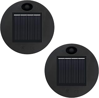 Solar Lights Replacement Top 2 Pack for Outdoor Hanging Lanterns(2.76inch) Use for Outdoor Hanging Lanterns Garden Patio Table Decor
