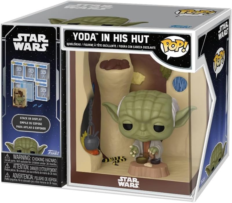Funko Pop! Nooks: Star Wars - Yoda in His Hut​ - Collectable Vinyl Figure - Gift Idea - Official Merchandise - Toys for Kids & Adults - Star Wars Fans - Model Figure for Collectors and Display