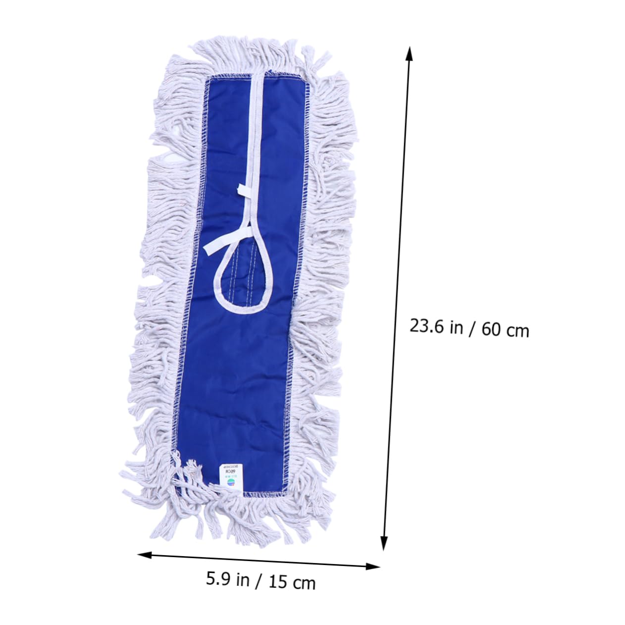 BESTYASH 2pezzi Panno di Ricambio per Scopa Spinta Realizzato in Filo di Cotone Accessorio per Pulizia Domestica Riutilizzabile e Lavabile