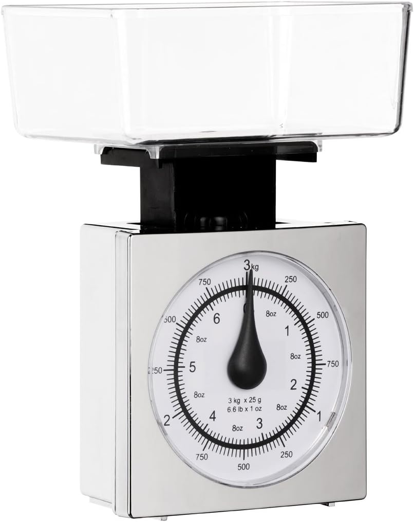Premier Housewares 807254 3 Kg Food Scales For Kitchen Weighing Scales