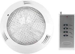 AC12V 35W 360LED RGB À prova d'água para piscina Lâmpada subaquática multicolorida com controle remoto, para uso em piscina, fonte, escultura de fonte quadrada