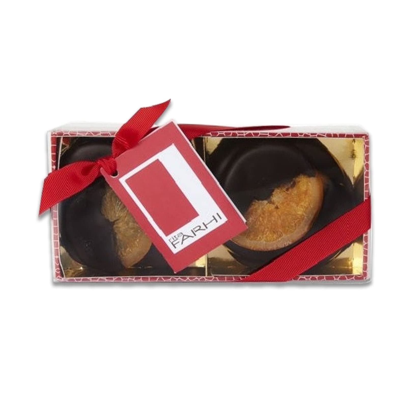 Rita Farhi Dark/Orange Belgian Chocolate Dipped Candied And Lemon Slices, 188G