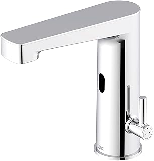 Lenz Waschtischarmatur MOLA Chrom – moderne Sensorfunktion für mehr Hygiene im Bad – einfache Installation und hochwertige Verarbeitung - 46020502