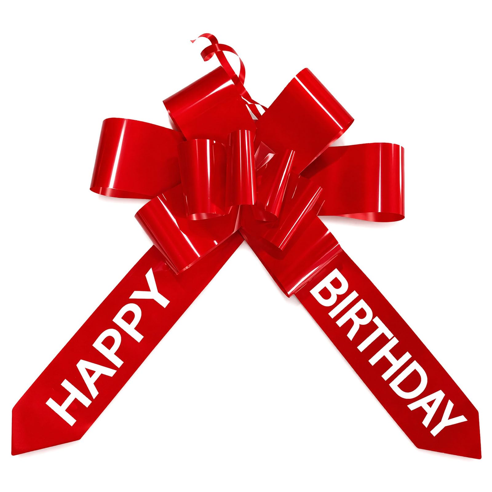 Dooaqiin Giant Car Bow for Oversized Decorations - Waterproof DIY Happy Birthday Present Bow for New Cars, Large Gifts & Party Displays - Easy Installation