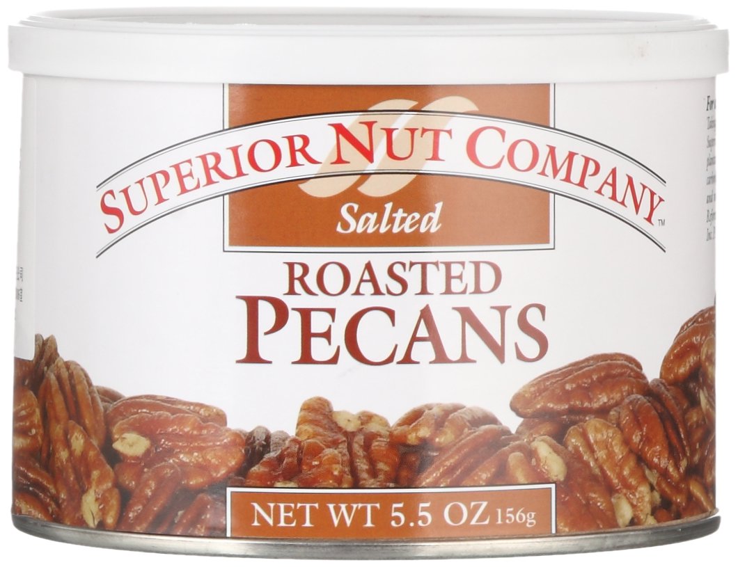 Roasted & Salted Pecans, 5.5oz cans