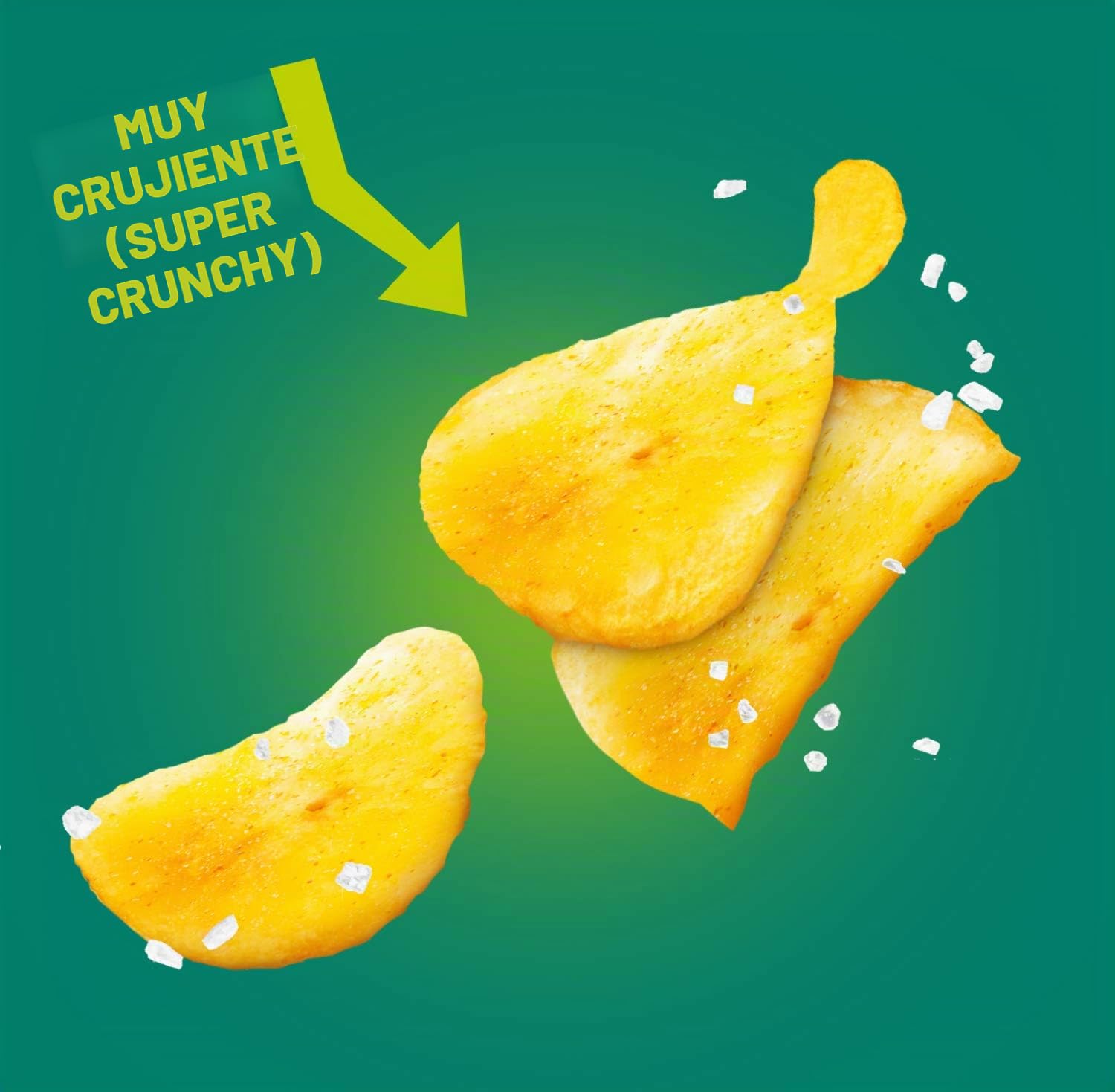 el origen chips de plátano orgánico con sal marina, 8 x 80g
