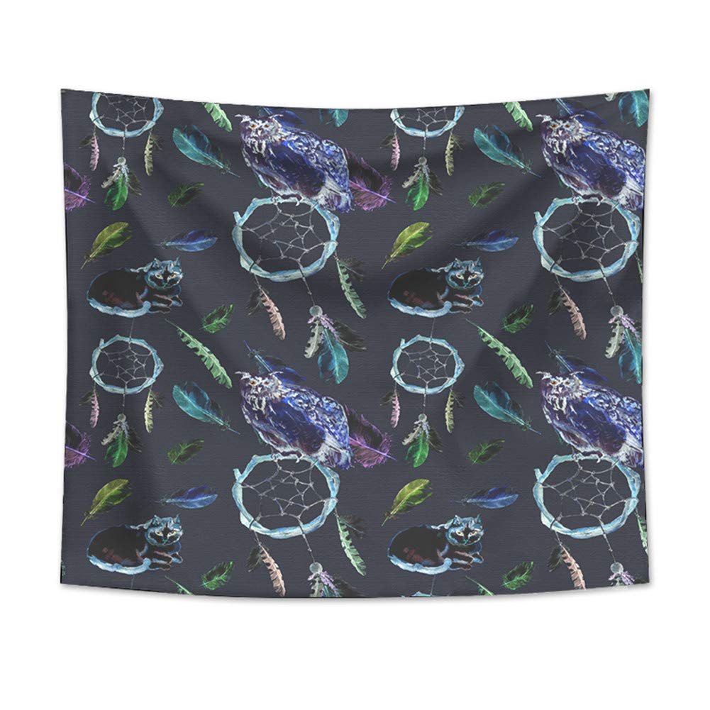 Grande Tapisserie Mandala Floral Mateju 264x224cm - Tentures Murale, Nappe, Serviette Plage