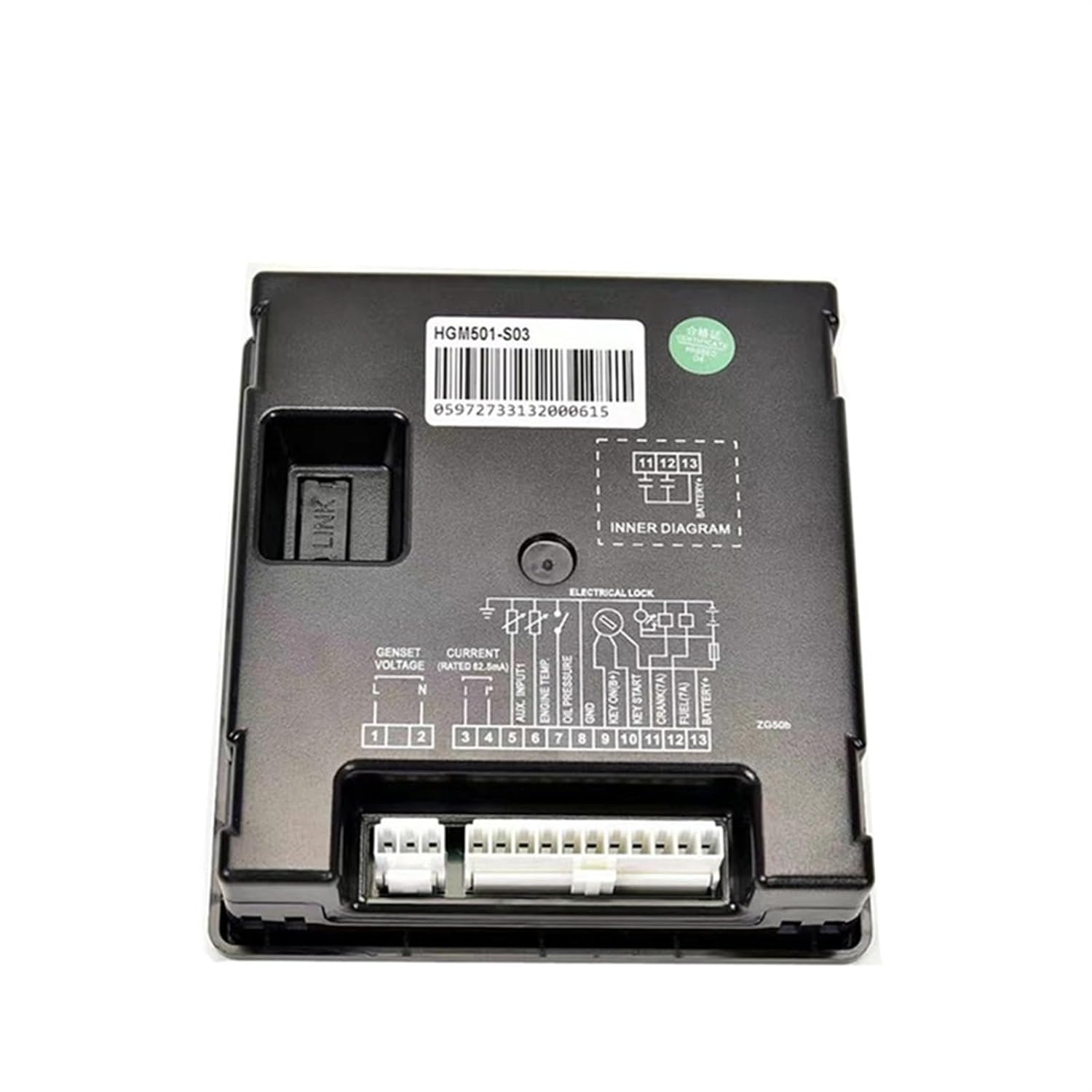 HGM501-S03 Controller Module Diesel Generator Single Self-Starting Expansion Board Display