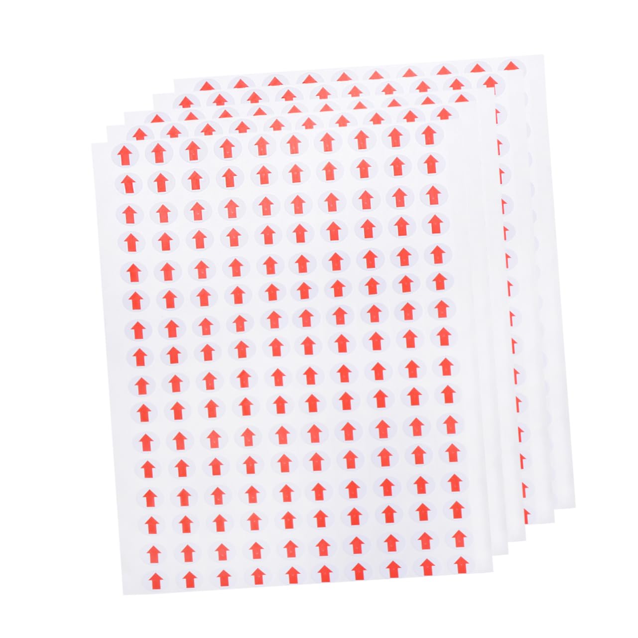Etichette Rimovibili Rosse in Pezzi Adesive Freccia Carta 3200 | Fabbrica e Officina, Autoadesive su Tutte le Superfici, Segnaletica e Marcatura di Difetti Colore Casuale