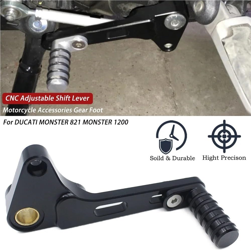 Ganghebel Motorrad CNC Einstellbare Getriebe Fuß Schalthebel Für MONSTER 821 Für Monster 1200 Für Diavel 848 Für EVO1098 1198S R