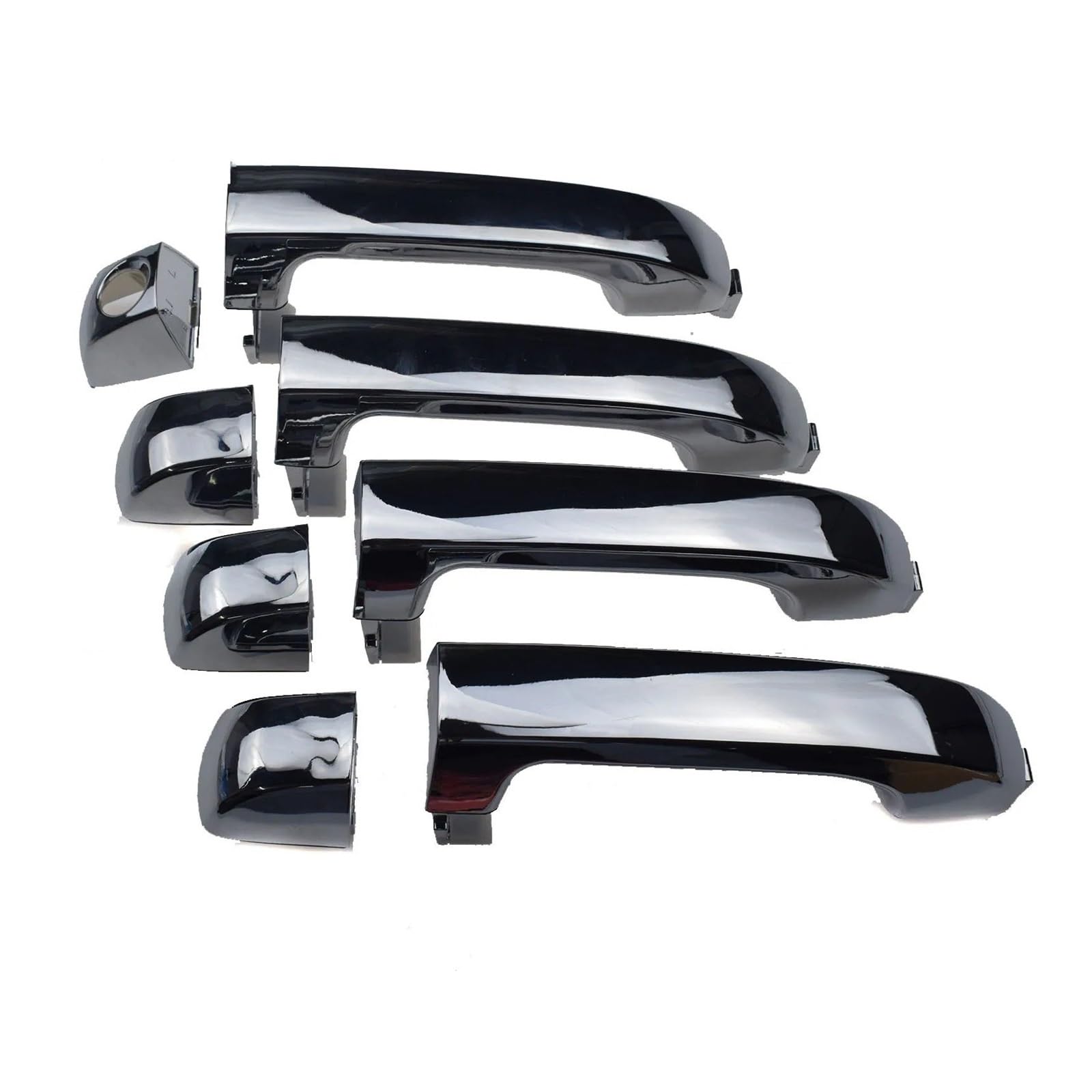 Nokrgqw Four Sides Car Outer Door Handle For Hyundai For Ix55 For Veracruz 2007-2012 826513J010 82651-3J010 Front Rear Left Right Outside Door Handles