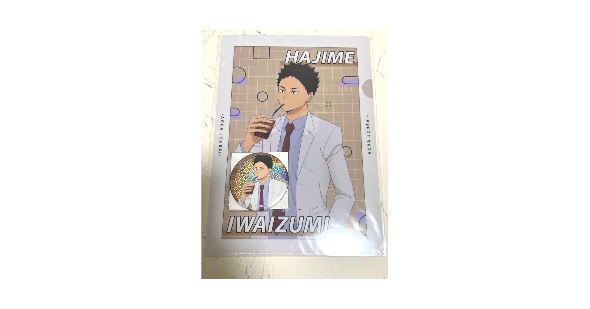 Amazon.co.jp: 今泉一 gigo限定 ハイキュー ホログラム缶バッジ