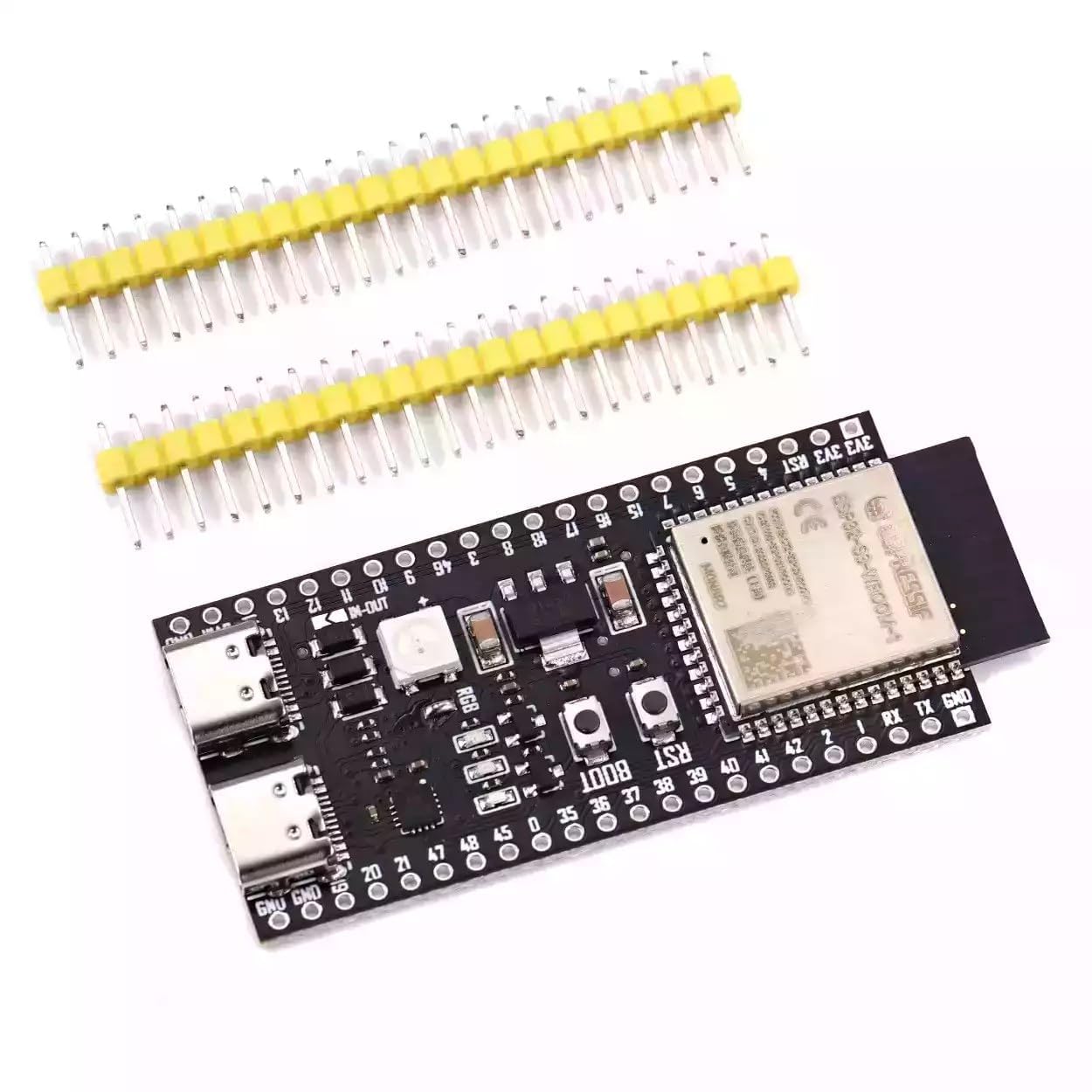 EmbeTronicX Unsoldered ESP32-S3 DevKit -N16R8 WiFi Bluetooth, BLE 5.0 Mesh Development Board N16R8 - ChipTronicX-image-33