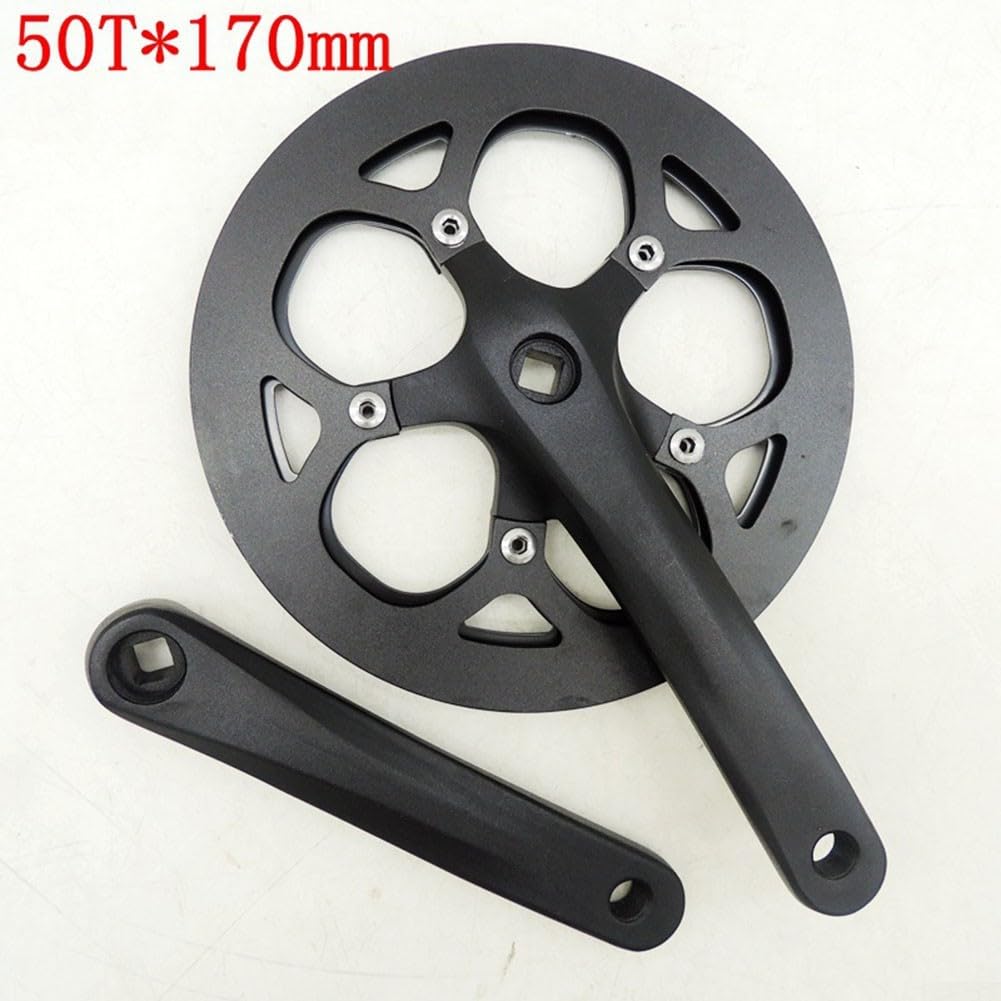 Guarnitura 50T per Mountain Bike, 170 mm, in Lega, di Ricambio, Facile da Usare.