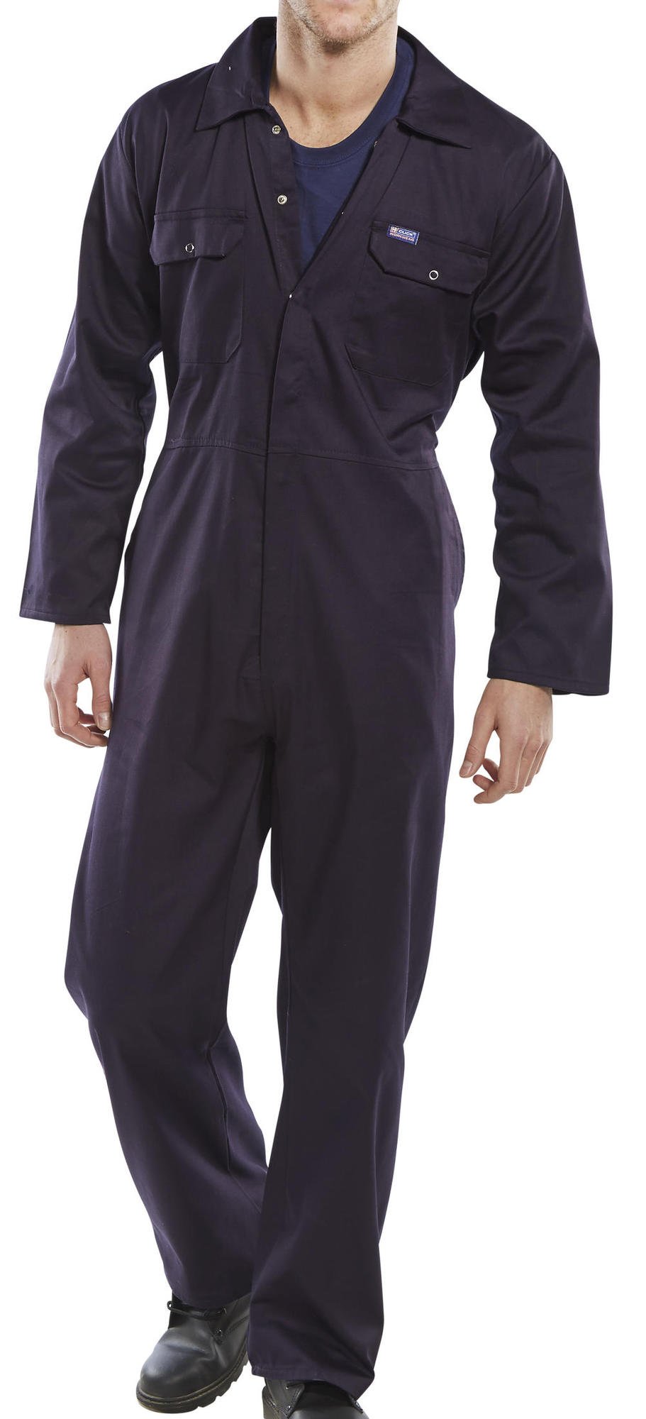 Beeswift Regular Boilersuit Navy Blue 46 RPCBSN46