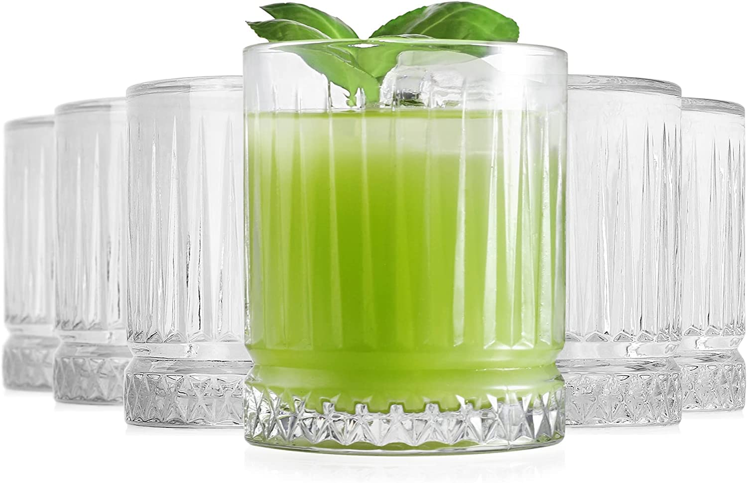 Plaza Whiskey Glasses Set of 6 - Premium Quality -12
