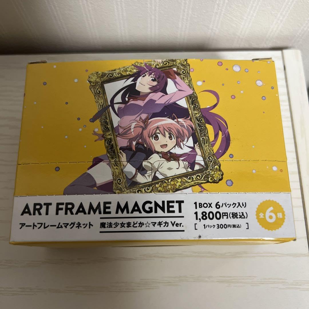 【新品】MADOGATARI展　アートフレームマグネット　BOX MADOGATARI展 アートフレームマグネット -魔法少女まどか☆マギカ-